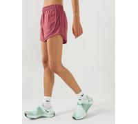 Nike Womens Tempo Dri-Fit Mid-Rise Brief-Lined Running Shorts, Pink Smoke/Reflctv Silv, Size Xs, Women Pink Smoke/Reflctv Silv