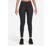 Nike Women's Tempo Flash High Waisted 7/8 Running Leggings - Black/Reflective Silver - Size: Large