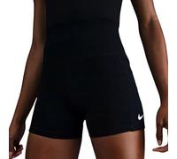 NIKE Women's Tennis Shorts W NKCT DF Ball Short with High Waist, Black/White, S