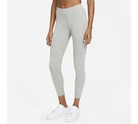 Nike WoMens Tight Fit Mid Rise 7/8 Length Leggings in Grey - Size X-Small