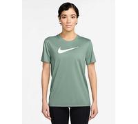 Nike Womens Training Dri-FIT Graphic T-Shirt, Steam/White, Size S, Women Team/White