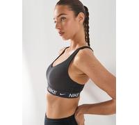 Nike Womens Training Dri-FIT Indy High Support Sports Bra, Black/Black/White, Size Xs, Women Black/Black/White