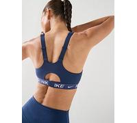 Nike Womens Training Dri-FIT Indy High Support Sports Bra, Midnight Navy, Size M, Women Midnight Navy