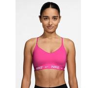 Nike Womens Training Dri-Fit Indy Light Support Sports Bra, Hyper Pink, Size L, Women Hyper Pink