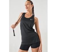 Nike Womens Training Dri-FIT Racerback Tank, Black/White, Size Xl, Women Black/White