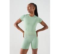 Nike Womens Training Dri-FIT Short Sleeve Top, Steam, Size S, Women Team