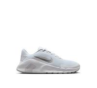 Nike Womens Training Flex Trainers, White/Metallic Silver-Photon, Size 5, Women White/Metallic Silver-Photon