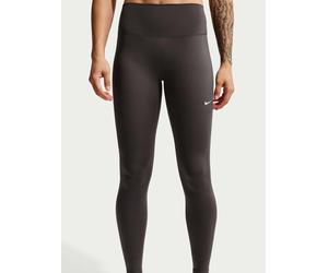 Nike Womens Training High Waisted Full Length Leggings, Thunder Grey/White, Size Xs, Women Thunder Grey/White