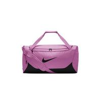 Nike Unisex Adult Gameday Brasilia X Training Duffel Bag (24L, 40L, 60L, or 95L) | Mens and Womens, Light Magenta/Black/White, M, Duffle Bag
