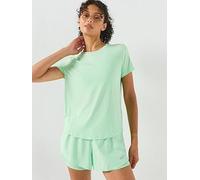 Nike Womens Training One Classic Dri-Fit T-Shirt, Cucumber Calm/White, Size M, Women Cucumber Calm/White