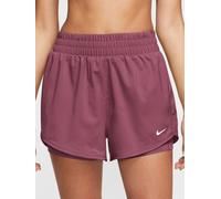Nike Womens Training One Dri-Fit High Rise 3Inch 2N1 Shorts, Pink Smoke/White, Size Xs, Women Pink Smoke/White