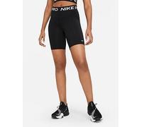 Nike Womens Training Pro 365 8-Inch Bike Shorts, Black/White, Size M, Women Black/White