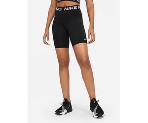 Nike Womens Training Pro 365 8-Inch Bike Shorts, Black/White, Size M, Women Black/White