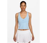 Nike Women's Universa Medium-Support Padded Sports Bra Tank - Celestine Blue/Chambray/Work Blue - Size: Large