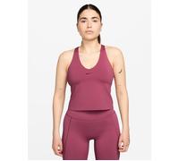 Nike Women's Universa Medium-Support Padded Sports Bra Tank - Sweet Beet/Deep Garnet/Rush Maroon - XL - Pink