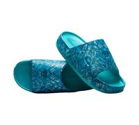 NIKE Women's W Calm Slide Print NBNW Sneaker, Dusty Cactus Dynamic Turq Armory Navy, 5.5 UK