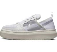 NIKE Women's W Court Vision ALTA TXT Sneaker, White/Metallic Silver-SAIL, 6.5 UK