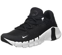 NIKE Women's W Free Metcon 4 Gymnastics Shoe, Black White Black Volt, 2.5 UK