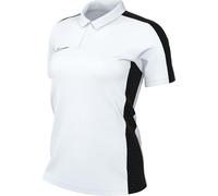 NIKE Women's W NK DF ACD23 Polo SS Shirt, White/Black/Black, L
