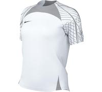 NIKE Women's W Nk Df Strk23 Ss Short-Sleeved Soccer top, White/Wolf Grey/Black, XXL