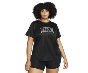 NIKE Women's W Nk Df Swoosh Run Ss Top Plus Sweatshirt
