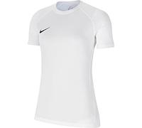 NIKE Women's W Nk Dry Strke Ii Jsy T Shirt, White/White/Black, S UK