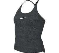 NIKE Women's W NK ONE DF CRP Tank AOP Vest, Black/White/White, M