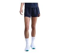 Nike Women's W Nk One Df Hr 3In 2N1 Shorts, Midnight Navy/Reflective Silv, M