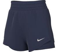 Nike Women's W Nk One Df Hr 3In 2N1 Shorts, Midnight Navy/Reflective Silv, XS