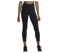 NIKE Women's W Nk One Df Mr 7/8 Tgt Leggings, Black/White, XS UK
