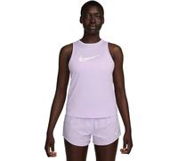 Nike Womens W Nk One Swoosh Lilac Running Vest - Size Medium