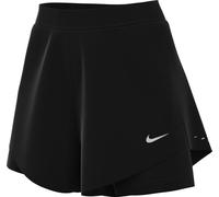 Nike Women's W Nk Swift Df Mr 2N1 Shrt Shorts, Black/Reflective Silv, S