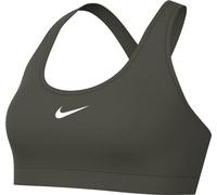NIKE Women's W Nk Swsh LGT SPT Bra, Cargo Khaki/White, XXL