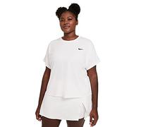 Nike Women's W NKCT DF VCTRY TOP SS T-Shirt, White/Black, XL