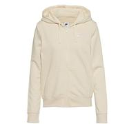 NIKE Women's W NSW Club FLC Fz Hoodie Std Hooded Full Zip LS TOP