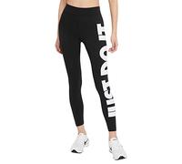 Nike Women's W NSW ESSNTL GX HR LGGNG JDI Leggings, Black/White, 2XL