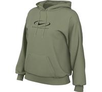 Nike Women's W NSW FLC Os Po HDY Swsh Top, Oil Green, S