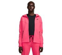 Nike Women's W NSW Tch Flc Wr Fz Hdy Hooded Full Zip LS Top