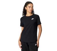 NIKE Women's W NSW TEE Club T-Shirt, Black, L