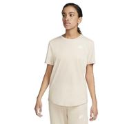 Nike Women's W NSW Tee Club Top, Sand Drift/White, XL