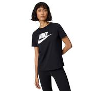 Nike Sportswear Essentials Women's Logo T-Shirt - Black - Cotton/Polyester XL (UK 20-22)
