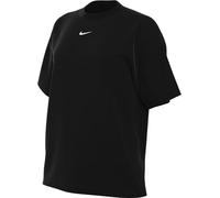 Nike Womens Boyfriend Swoosh T-Shirt - Black - Size S