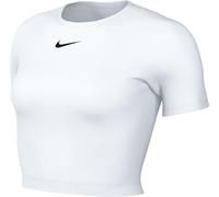 Nike Women's Essential Slim Crop Swoosh T-Shirt White