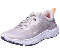 NIKE Women's W React Miler 2 Shield Sneaker, Amethyst Ash Violet Ore Atomic Orange Iris Whisper, 4 UK