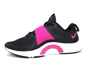 NIKE Women's W Renew in-Season TR 12 Sneaker, Black/Active Pink-DK Smoke Grey-White, 4.5 UK