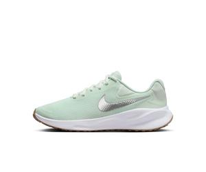 Nike Women's W Revolution 7 Low, Barely Green Metallic Silver White, 3.5 UK