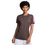 NIKE Women's W W Nk Df Acd23 Top Ss Branded, Baroque Brown/Playful Pink/Playful Pink, M