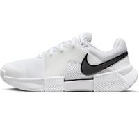 Nike Women's W Zoom Gp Challenge 1 Hc Tennis Shoes, White/Black-White, 41 EU, White/Black, 7 UK