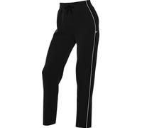 Nike Women's Windrunner High-Waisted Woven Open-Hem Pants, Black/White, S