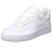 NIKE Women's Wmns Air Force 1 '07 Basketball Shoes, Black Black Black 001, 4.5 UK